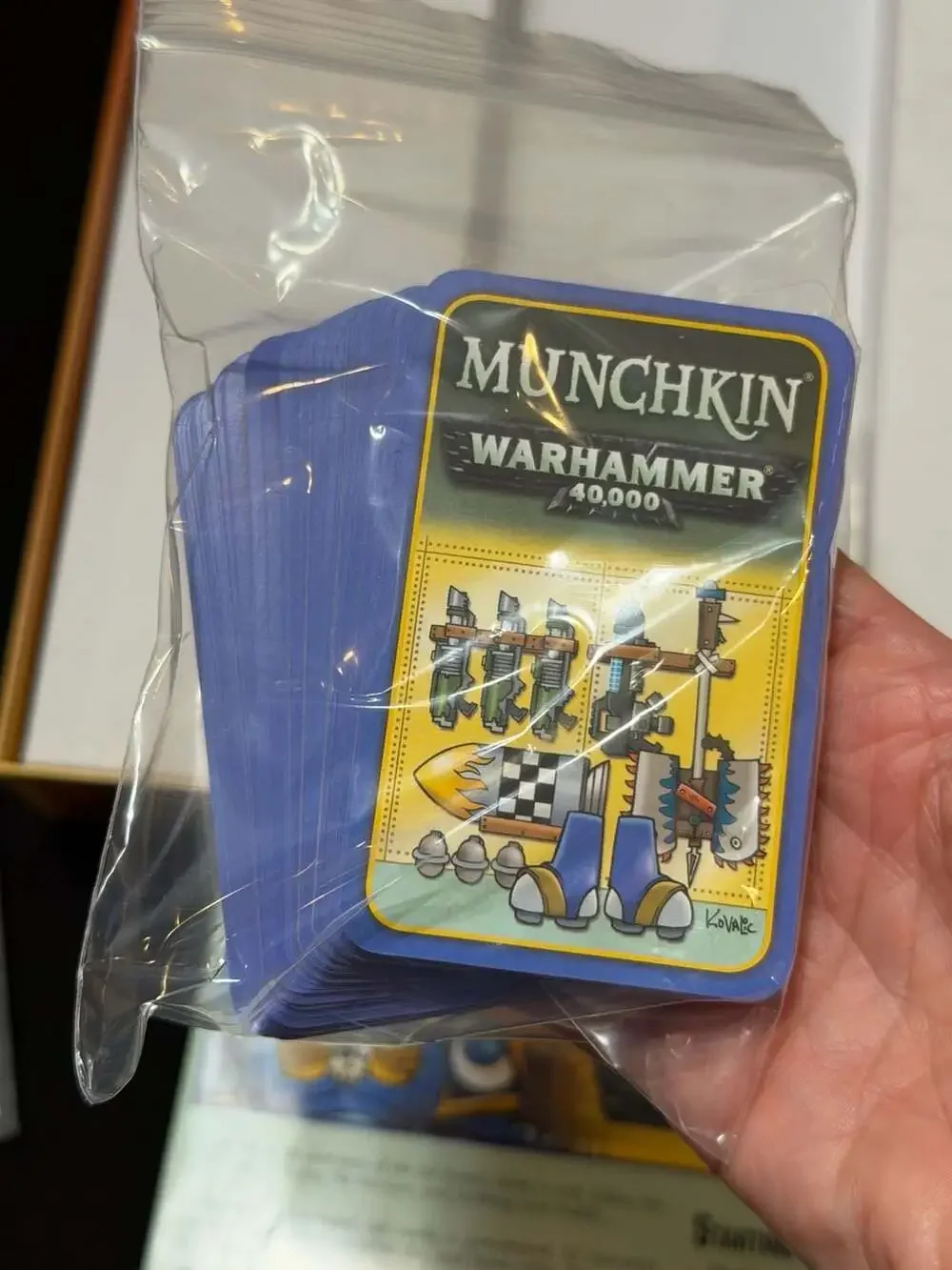 Munchkin Warhammer 40000 Board Game Plus 2 Expansions